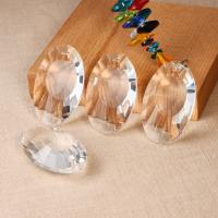 joyas de colgante de cristal de corazón, Bricolaje & facetas, más colores para la opción, 29x48mm, Vendido por UD