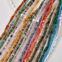 Mixed Gemstone Beads, Cube, DIY Approx 1mm 