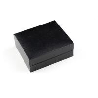 Plastic Tie Pin Box, with Paper, Rectangle 
