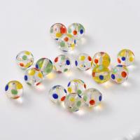 Lampwork Beads, DIY, multi-colored, 12mm 