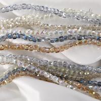 Perles cristal de carré, DIY & facettes, plus de couleurs à choisir Environ Vendu par brin