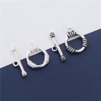 Sterling Silver Toggle Clasp, 925 Sterling Silver, DIY 14.2mm, 20.2mm Approx 2mm 