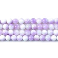 Jade Malaisie, Rond, DIY & normes différentes pour le choix, violet Environ 38-40 cm, Vendu par brin