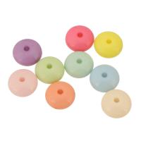 Solide Acryl Perlen, Abakus,Rechenbrett, DIY, keine, 10x10x5mm, Bohrung:ca. 1mm, ca. 1400PCs/Tasche, verkauft von Tasche