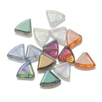 Fashion Crystal Beads, Triangle, plated, DIY 