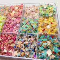 Acryl Zink Legierung Anhänger, Zinklegierung, mit Acryl, Schmetterling, goldfarben plattiert, DIY, keine, 13mm, 100PCs/Tasche, verkauft von Tasche