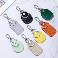 PU Leather Key Chain, with Iron, Unisex 