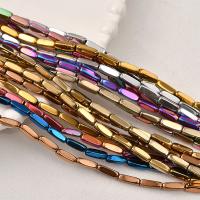 Perles hématite magnétique multicolore, Placage, DIY, plus de couleurs à choisir Environ 15.35 pouce, Environ Vendu par brin