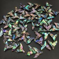 Abalone Shell Pendants, Mermaid tail, DIY, multi-colored 