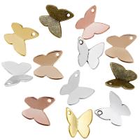 Zinc Alloy Animal Pendants, Butterfly, plated, DIY Approx 1mm 
