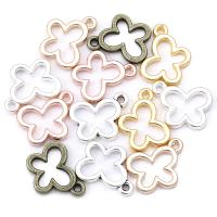 Zinc Alloy Animal Pendants, Butterfly, plated, DIY & hollow Approx 1mm 