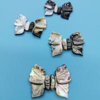 Coquille bijoux Cabochon, Lèvre blanche, avec Black-Lip-Shell, Noeud papillon, gravé, DIY, plus de couleurs à choisir Vendu par paire