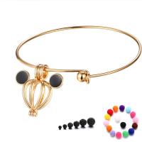Floating Locket Bracelet & Bangle, Brass, plated & for woman Inner Approx 180mm 