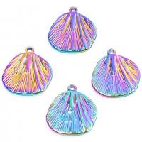 Stainless Steel Pendants, 304 Stainless Steel, Shell, Vacuum Ion Plating, Unisex Approx 50 cm, Approx 