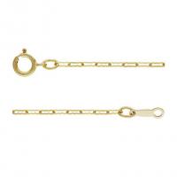 Gold Filled Chain Necklace, 14K gold-filled, Unisex gold 