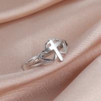 Stainless Steel Finger Ring, 304 Stainless Steel, Vacuum Ion Plating, fashion jewelry & Unisex 9.5*25mm,2.5*1mm 