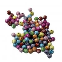Solide Acryl Perlen, rund, DIY & verschiedene Größen vorhanden, gemischte Farben, verkauft von Tasche