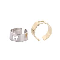 Couple Finger Rings, Brass, plated, Adjustable & fashion jewelry 