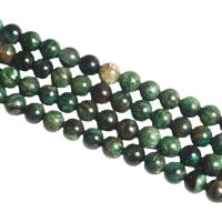 Emerald Beads, Round, polished, DIY green Approx 14.96 Inch 