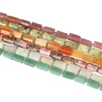 Gemischte Edelstein Perlen, mit Seedbead, Zylinder, poliert, DIY & verschiedenen Materialien für die Wahl, keine, 8x11mm, Länge:ca. 14.96 , verkauft von Strang