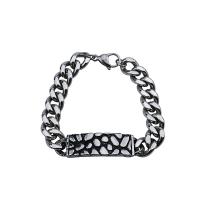 Titanium Steel Bracelet, anoint, fashion jewelry & for man, 210.5mm 