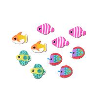 Polymer Clay Jewelry Beads, Fish, DIY Approx 