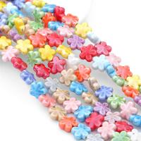 Blume Porzellan Perlen, DIY, keine, 12mm, verkauft von PC