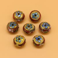 Cloisonne Beads, with Brass, DIY 