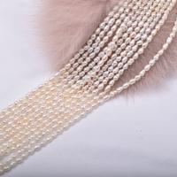 Keshi Cultured Freshwater Pearl Beads, irregular, Natural & DIY, white, 3-4mm cm 