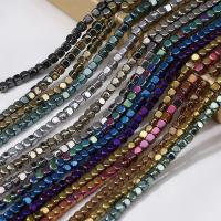 Perles hématite magnétique multicolore, cadre, Placage, DIY, plus de couleurs à choisir Environ Vendu par brin