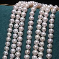 Round Cultured Freshwater Pearl Beads, DIY, white, 7-8mm, Approx 