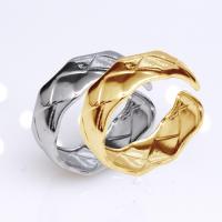 304 Stainless Steel Cuff Finger Ring, Vacuum Ion Plating, fashion jewelry & for man 8mm 