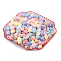 Solide Acryl Perlen, Herz, unterschiedliche Menge zur Auswahl & DIY, gemischte Farben, 10x10mm, verkauft von Tasche