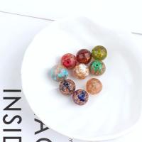 Perles de Murano sable d'or, chalumeau, Rond, DIY, plus de couleurs à choisir, 12mm, Vendu par PC
