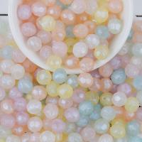 Acrylic Jewelry Beads, Round & DIY & faceted 10mm 