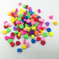 Polymer Clay Jewelry Beads, Heart, DIY 10mm, Approx 