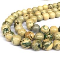 Perles en Turquoise naturelle, Rond, DIY & normes différentes pour le choix, couleurs mélangées Environ 38 cm, Vendu par brin