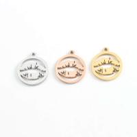 Stainless Steel Pendants, 304 Stainless Steel, polished, DIY Approx 1.4mm 