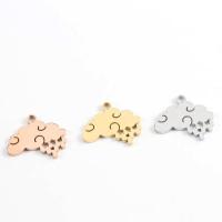 Stainless Steel Pendants, 304 Stainless Steel, polished, DIY Approx 1.8mm 