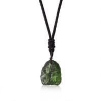 Crystal Jewelry Pendants, irregular, Unisex, Crystal Green Approx 38 cm 