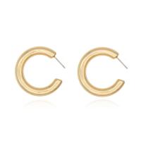 CCB Plastic Earring, Copper Coated Plastic, for woman & with cubic zirconia 35mm 