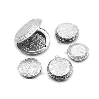 Кулон медальон Монета из нержавеющей стали, Нержавеющая сталь 304, DIY & разные стили для выбора, оригинальный цвет, продается PC