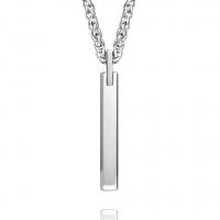 Wolfram Stahl Halskette, Modeschmuck & für den Menschen, keine, 41.6x5.35mm, Länge:ca. 23.62 ZollInch, verkauft von PC