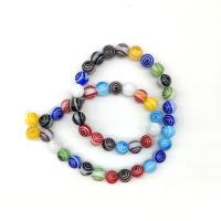Lampwork Beads, Round, DIY mixed colors, Approx 