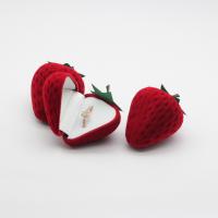 Flocage de tissu Boîte à bagues, fraise, styles différents pour le choix Vendu par PC