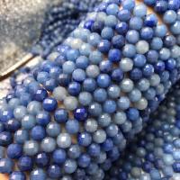 Blue Aventurine Bead, Round, polished, DIY & faceted, blue, 7-8mm cm 
