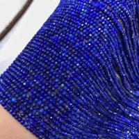Perles de pierre lasurite naturelles, Lapis lazuli, abaque, poli, DIY & facettes cm, Vendu par PC