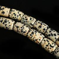 Perles dalmatiens, Dalmate, pilier, DIY & normes différentes pour le choix Environ 38 cm, Vendu par brin