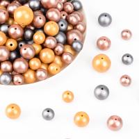 Silicone bijoux perles, Rond, goutté d'époxy, DIY & normes différentes pour le choix, plus de couleurs à choisir, Vendu par PC