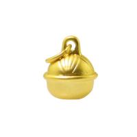 Zinc Alloy Jingle Bell for Christmas Decoration, gold color plated, DIY Approx 3.5mm 